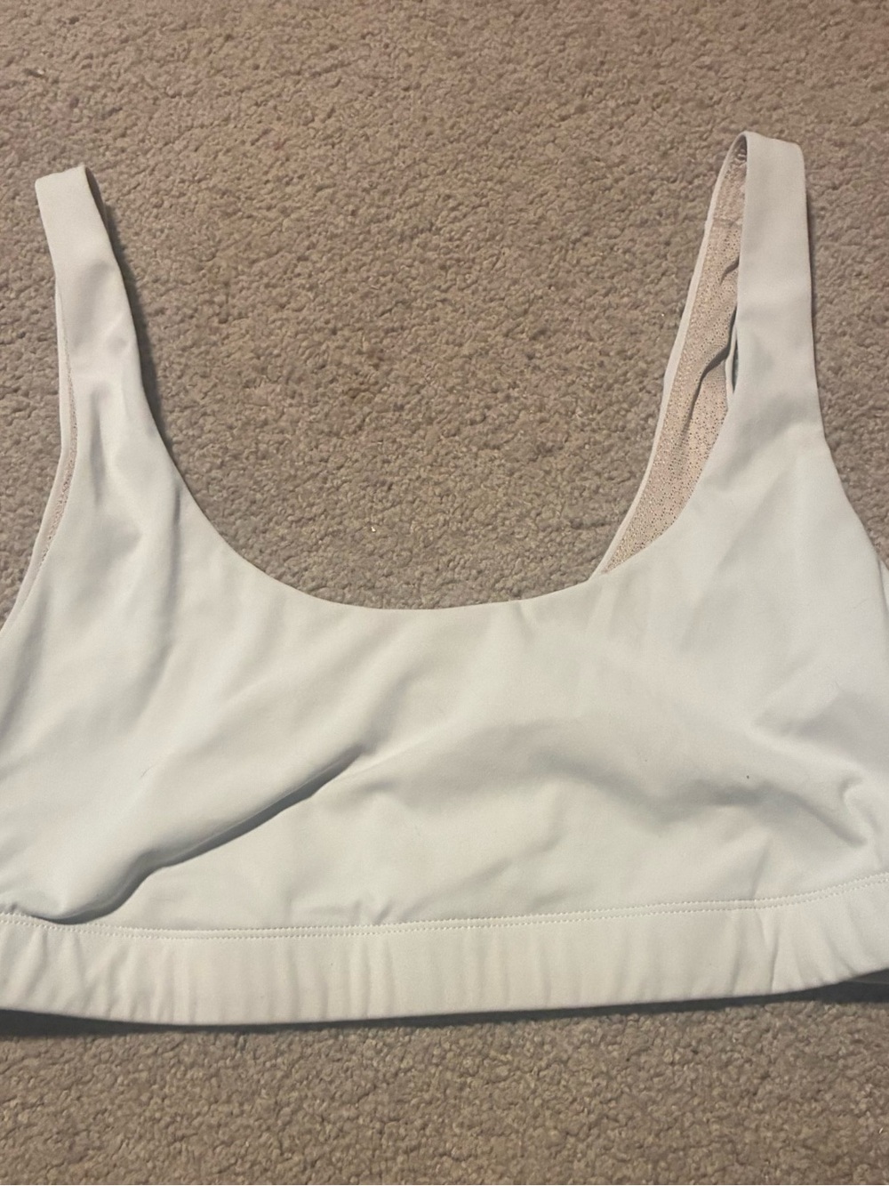 Vuori xl Women’s Scoop Neck Sports Bra - White